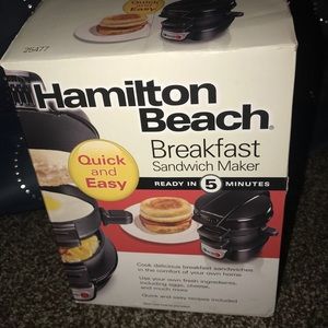 Hamilton Beach Breakfast sandwich maker